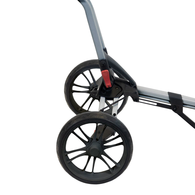 Bag Boy Spartan Push Cart: Silver/Black